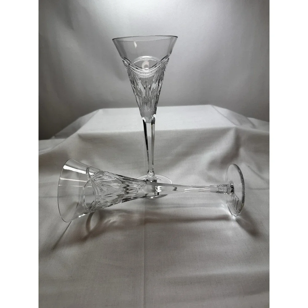 Noble Excellence 24% Lead Crystal Duchess‎ Champagne Flute 9 1/4
